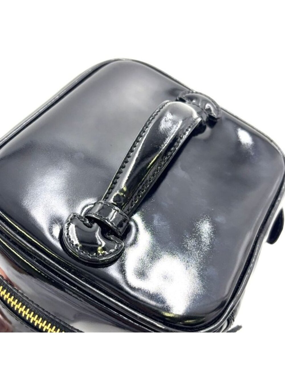 ★SOLD★ Chanel CC Logo Vanity Handbag Vertical - Picture 5 of 15